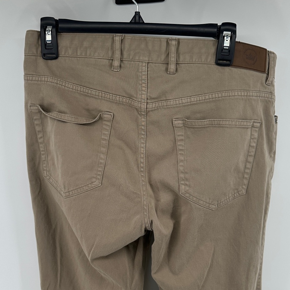 Peter Millar 5 Pocket Khaki Chinos Men's sz 33x30 - Picture 6 of 7